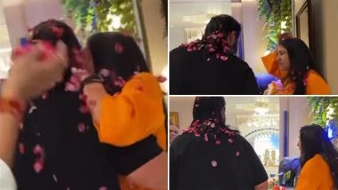 Anant Ambani&rsquo;s 31st Birthday: Radhika Merchant&rsquo;s Sweet Kiss Clip Goes Viral