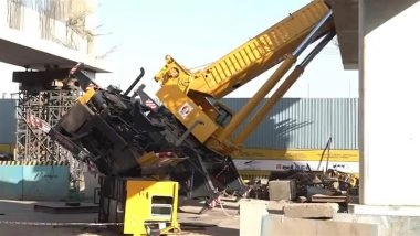 Mumbai Metro News: 400-Tonne Crane Tilts at BKC During Metro 2B Work, No Injuries Reported