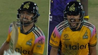 Babar Azam Hundred Video: Watch Peshawar Zalmi Captain Score His 12th T20 Hundred