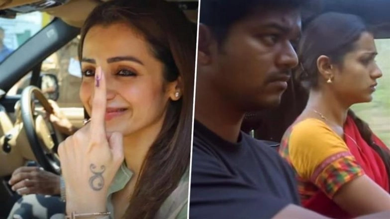 Trisha Krishnan&rsquo;s FIRST Post After Voting in Tamil Nadu Elections 2026 Has a Thalapathy Vijay &lsquo;Ghilli&rsquo; Connection &ndash; Here&rsquo;s How
