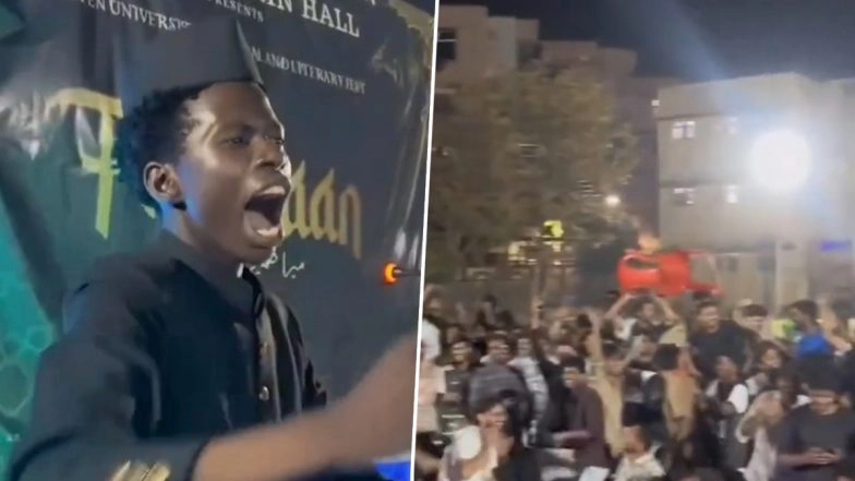 &lsquo;AC, Washing Machine, 3-Time Chai&rsquo;: African Student&rsquo;s Hindi Speech at AMU Draws Huge Cheers, Video Goes Viral