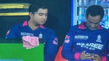 Rajasthan Royals Team Manager Romi Bhinder Caught Using Mobile In Dugout During RR vs RCB IPL Match (See Pic)