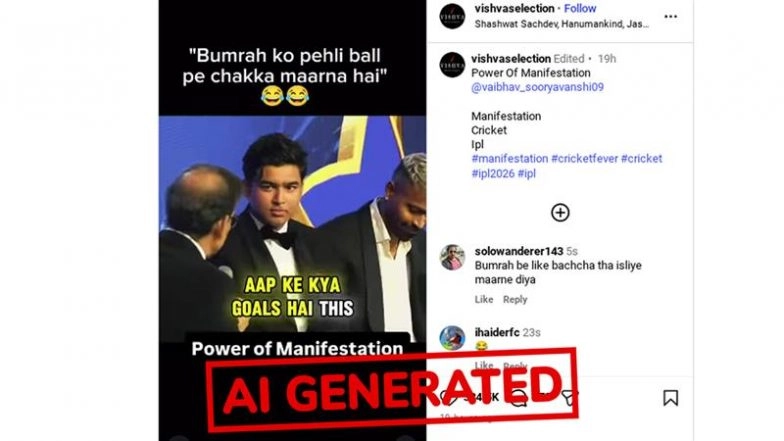 Vaibhav Sooryavanshi and the Jasprit Bumrah ‘First-Ball Six’ Claim: Fact vs Fiction