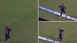 sports-Rinku Singh Shows Incredible Presence of Mind, Takes Sharp Catch Near Boundary To Dismiss Aiden Markram During LSG vs KKR IPL 2026 (Watch Video)