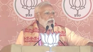 Assam Assembly Elections 2026: Congress Has Been Root Cause of Corruption in India, Compromised Assamese Identity for Power, Says PM Narendra Modi (Watch Videos)