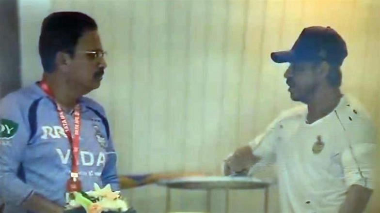 KKR vs PBKS: SRK’s Chat With KKR CEO Venky Mysore Goes Viral During Rain Delay