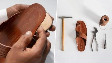 Prada Launches Limited-Edition Kolhapuri Chappal Collection; Luxury Giant Partners With NIFT and LIDKAR for Artisan Training in India (View Posts)