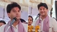 &lsquo;Keep Pyaz in Pocket, Beat the Heat&rsquo;: Video of Jyotiraditya Scindia&rsquo;s &lsquo;Pyaz Jugaad&rsquo; Goes Viral