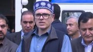 Omar Abdullah Avoids Cutting Tricolour Ribbon, Folds It Respectfully in Srinagar (Watch Video)