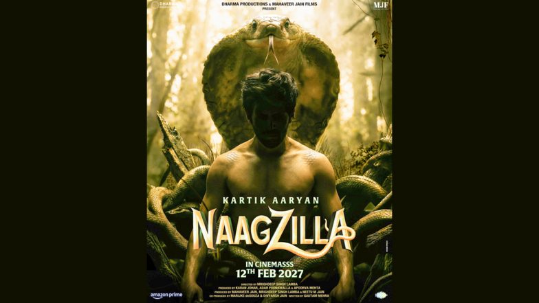 ‘Naagzilla’: Kartik Aaryan-Starrer Comedy-Adventure Film Books New Release Date, To Debut in Cinemas in February 2027