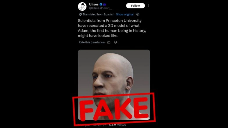 Is the Princeton 3D Model of Adam Real? The Truth Behind the Viral Image