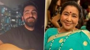 Asha Bhosle Demise: Ayushmann Khurrana Gives Musical Tribute to Legendary Singer With Her Punjabi Song (Watch Video) Asha Bhosle Demise: Ayushmann Khurrana Gives Musical Tribute to Legendary Singer With Her Punjabi Song (Watch Video)