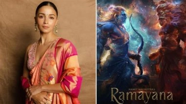 ‘Ramayana’: Alia Bhatt Reviews Husband Ranbir Kapoor’s ‘Rama’ Teaser, Calls It ‘Out of This World’ (Watch Video)