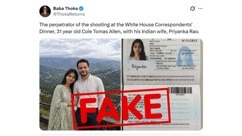 Is Cole Tomas Allen Married to an Indian Woman Named Priyanka Rao? Fact Check Reveals Truth