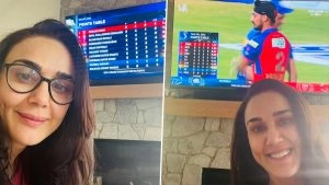 sports-Preity Zinta Cheers Punjab Kings’ Victory Over Mumbai Indians, Applauds Shreyas Iyer and Ricky Ponting, Says ‘I’m Grinning Ear to Ear’ (View Post)