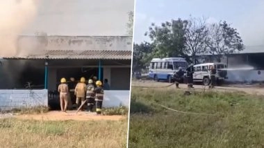 Tamil Nadu: 16 Dead in Virudhunagar Fireworks Factory Explosion; CM MK Stalin Expresses Condolences on Deaths (Watch Videos)