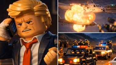Pro-Iran AI-Generated Lego-Style Animation Goes Viral Amid Successful US Rescue of Downed Airman (Watch Video)