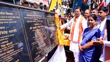 India News | Uttarakhand CM Dhami Launches Rs. 36.83 Crore Projects, Pushes 'model District' Vision in Champawat
