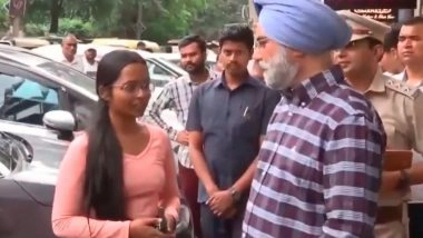 India News | Delhi LG Taranjit Singh Sandhu Visits Kamla Nagar Market, Interacts with Locals
