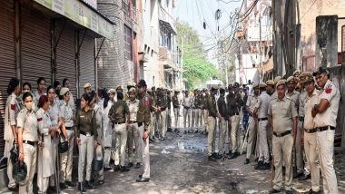 India News | Security Heightened Across New Delhi in View of Hanuman Jayanti Following LeT Handler's Arrest