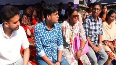 India News | West Bengal: TMC Launches Indefinite Protest Near CEO Office over Form 6 Row in Kolkata