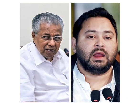 India News | Keralam CM Pinarayi Vijayan Thanks Tejashwi Yadav for Support to Candidate in Malappuram
