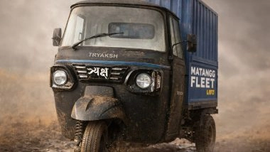 Business News | Pioneering the Future of Cargo and Passenger Mobility: TRYAKSH PARIHAR PRAUDYOGIKEE Achieves Industry-Leading Range for L5N and L5M EVs