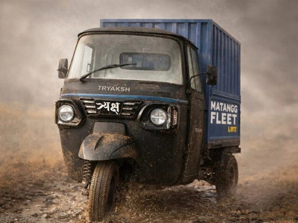 Business News | Pioneering the Future of Cargo and Passenger Mobility: TRYAKSH PARIHAR PRAUDYOGIKEE Achieves Industry-Leading Range for L5N and L5M EVs