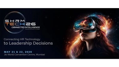 Business News | SHRM Unveils Esteemed Speaker Lineup and Expanded Agenda for SHRM Tech26, Advancing the Future of Connected Intelligence