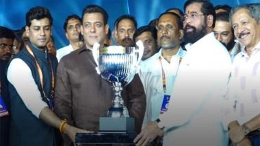 Entertainment News | Salman Khan, Eknath Shinde Launch President Cup India 2026 in Thane