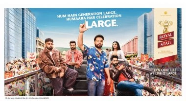 Business News | Royal Stag's 'Live It Large' Campaign Stars Rohit Sharma, Jasprit Bumrah, Badshah, Sidharth Malhotra, Naga Chaitanya and Payal Dhare
