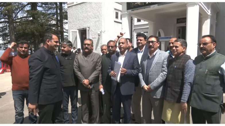 India News | Uproar in Himachal Assembly over Panchayat Poll Roster Change; House Adjourned Amid BJP Protest
