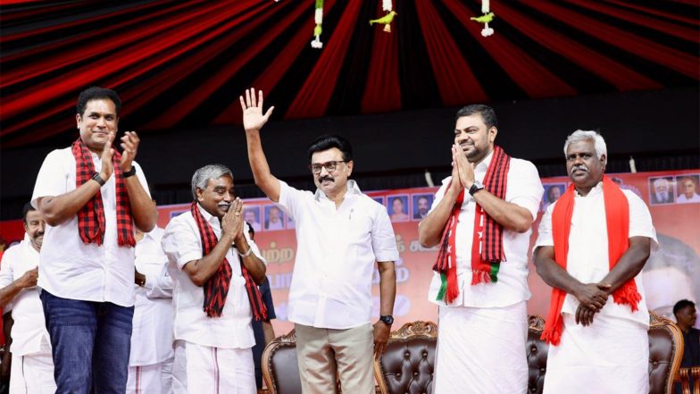 India News | DMK Alliance Projected to Retain Power in Tamil Nadu with 181-189 Seats, 40% Vote Share: Lok Poll Survey