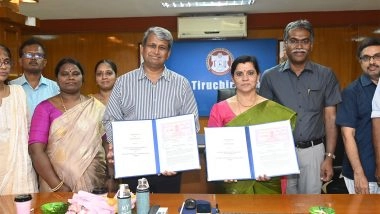 Business News | NIT Trichy, Kauvery Hospital Partner to Launch PG Diploma in Healthcare Technology