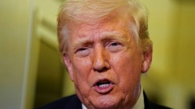 World News | Trump Claims Iran Asked US for Ceasefire; Says It Would Be Considered when Strait of Hormuz is Open