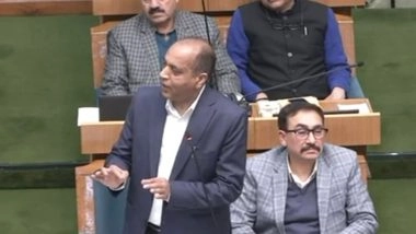 India News | Opposition Walks out of Himachal Assembly over Panchayat Roster Row; Jai Ram Thakur Alleges Tampering with Democratic Process
