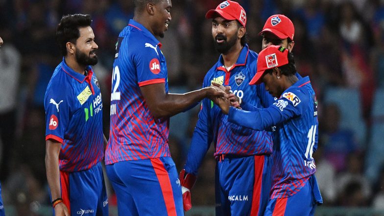 Sports News | IPL 2026: DC's Ngidi, Natarajan Restrict LSG to 141 Runs in Lucknow