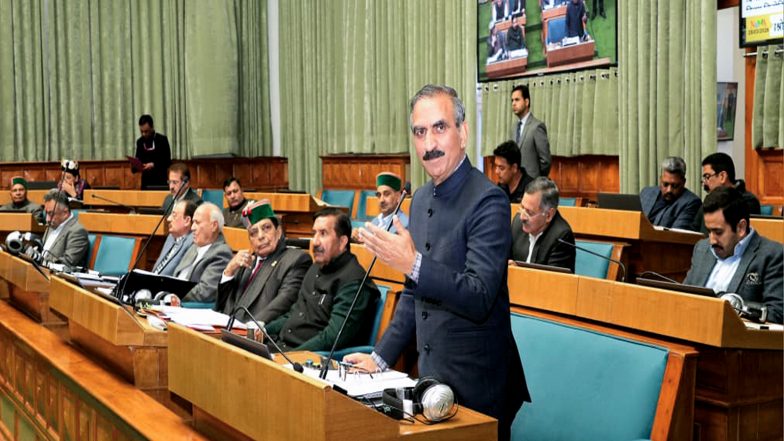 India News | Himachal Assembly Clears Bill Imposing Rs 15,000 Fine for Vehicle Violations on Shimla's Sealed Roads