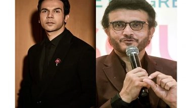 Entertainment News | Rajkummar Rao Begins Shooting for Sourav Ganguly Biopic Titled 'Dada'