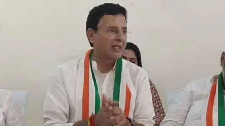 India News | Modi Government Has Imposed Huge Burden on Dhabas, Restaurants, Hotels, Sweet Makers: Surjewala