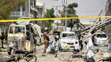 World News | IED Blast on Motorcycle Targets Police in Pakistan's Lakki Marwat; 9 Injured