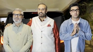 Entertainment News | 'Ramayana': Ranbir Kapoor Spotted with Nitesh Tiwari, Namit Malhotra Ahead of First Glimpse Release