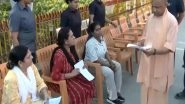 India News | Uttar Pradesh CM Holds 'Janta Darshan' at Gorakhnath Temple Premises, Redresses Public Grievances