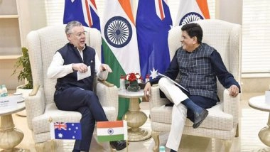 Business News | India-Australia ECTA Completes Four Years, India's Exports to Australia More Than Double: Commerce Ministry