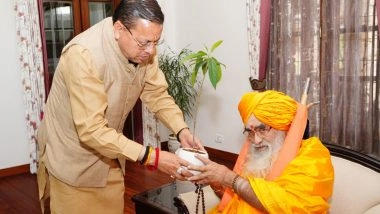 India News | Uttarakhand CM Pushkar Singh Dhami Meets Kedarnath Rawal, Reviews Yatra Preparations