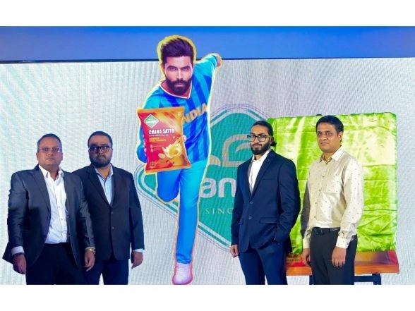 Business News | Ganesh Consumer Signs One of the World's Finest All-rounders Ravindra Jadeja as Brand Ambassador to Expand Sattu Beyond Eastern Markets