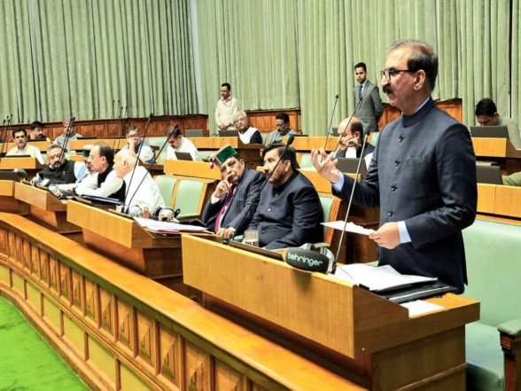 India News | HP Assembly Passes Bill to Deny Pension to Disqualified MLAs Amid Heated Exchanges