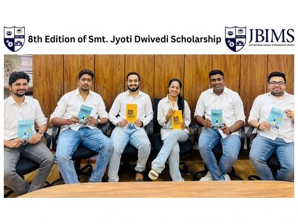 Business News | Smt. Jyoti Dwivedi Memorial Scholarship Celebrates 8th Edition, Empowering Students at JBIMS