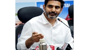 India News | Andhra Education Minister Nara Lokesh Thanks Central Government for Granting Legal Status to Amaravati