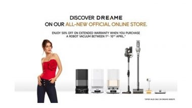 Business News | Dreame Technology Expands Direct-to-Consumer Presence in India, Accelerating India's Growth